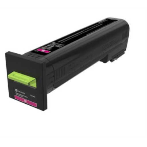 Toner Lexmark — magenta — compatible Lexmark CS820, Lexmark CX820, Lexmark CX825, Lexmark CX860, 8K pages, programme de retour, 72K10M0