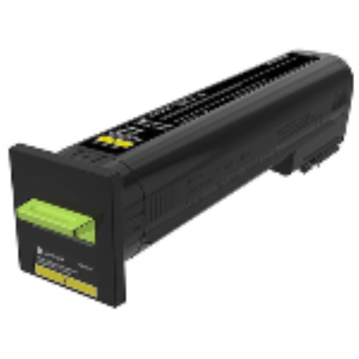 Toner Lexmark — jaune — compatible Lexmark CX825, Lexmark CX860, 22K pages, programme de retour, 82K1XY0