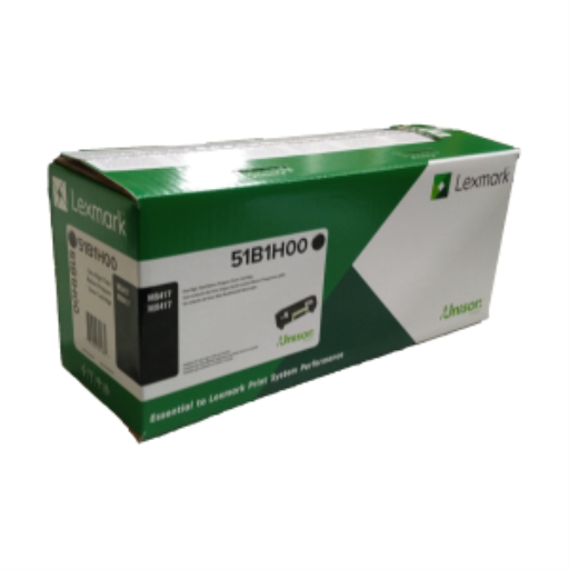 Toner Lexmark — compatible Lexmark MS417, Lexmark MS517, Lexmark MS617, Lexmark MX417 et plus, 8,5K pages, programme de retour, 51B1H00