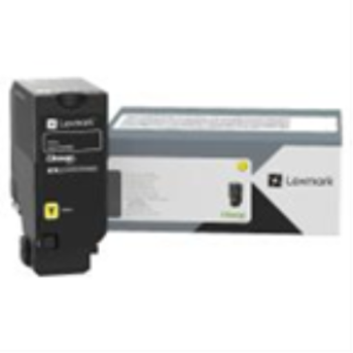 Toner Lexmark — jaune — compatible Lexmark CX735, 16,2K pages, 81C0X40