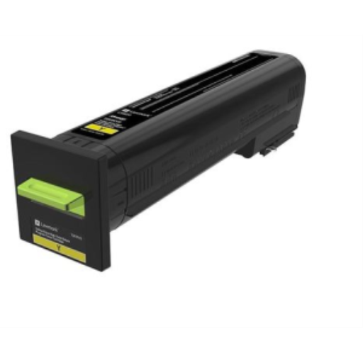 Toner Lexmark — jaune — compatible Lexmark CS820, Lexmark CX820, Lexmark CX825, Lexmark CX860, 22K pages, programme de retour, 72K1XY0