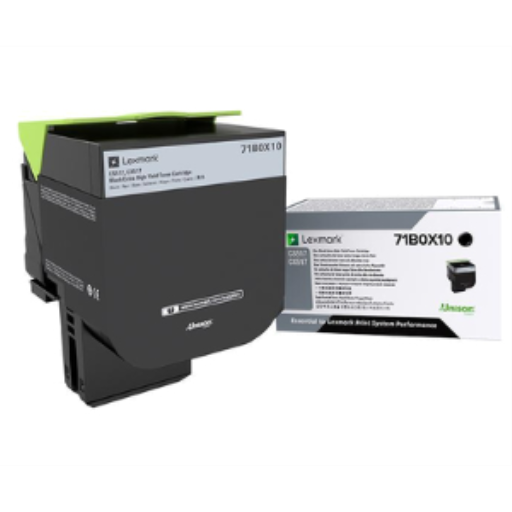 Toner Lexmark — noir — compatible Lexmark CS517, Lexmark CX517, 8K pages, 71B0X10