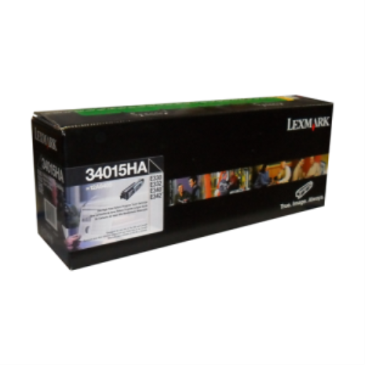 Toner Lexmark — compatible Lexmark E330, Lexmark E332, Lexmark E340, Lexmark E342, 6K pages, programme de retour, 34015HA