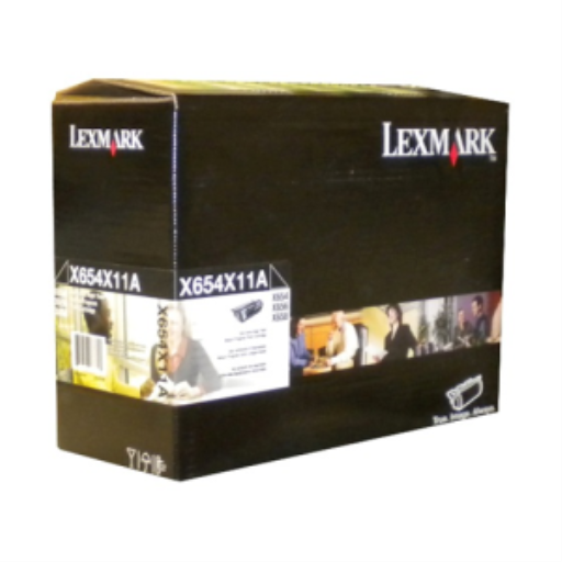 Toner Lexmark — compatible Lexmark X654, Lexmark X656, Lexmark X658, 36K pages, programme de retour, X654X11A