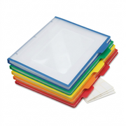 Pure white hero shot of Avery UltraLast 5-tab multicolour dividers (MPN: 24900)