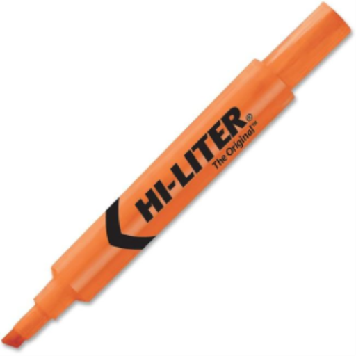 Surligneurs Avery Hi-Liter orange fluorescent (83506)