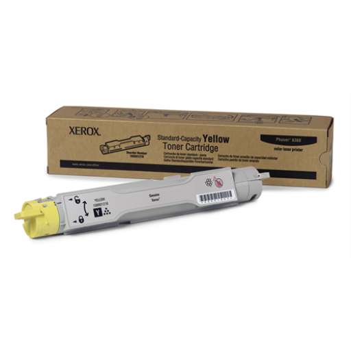 Toner Xerox 106R01216 — jaune, standard, pour Phaser 6360