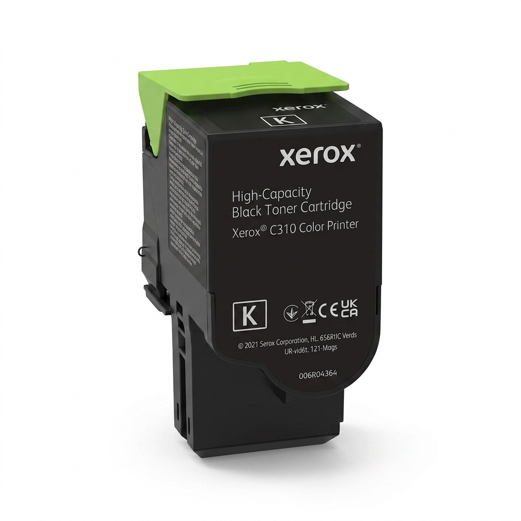 A high-resolution product image of the Xerox 006R04364 black high-capacity toner cartridge.