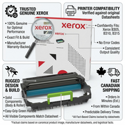 Trust and authority visual matrix for genuine Xerox 013R00690, with factual cues.