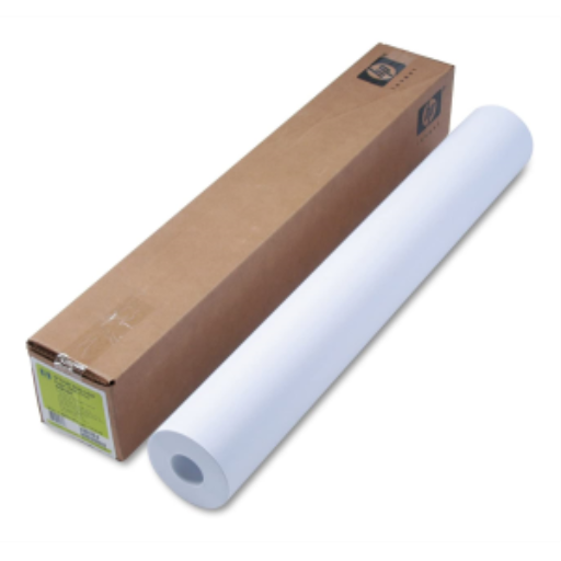 Papier jet d'encre blanc brillant HP C6810A — 36 po × 300 pi