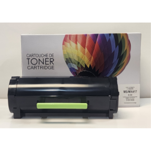 Toner compatible Balloon Brand pour Lexmark 51B1H00 — rendement 8 500 pages