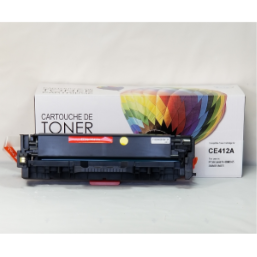 Toner compatible Balloon Brand pour HP CE412A — jaune