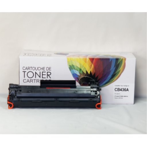 Toner compatible Balloon Brand pour HP CB436A — noir