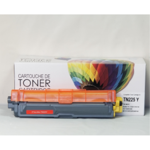 Toner compatible Balloon Brand pour Brother TN225Y — jaune