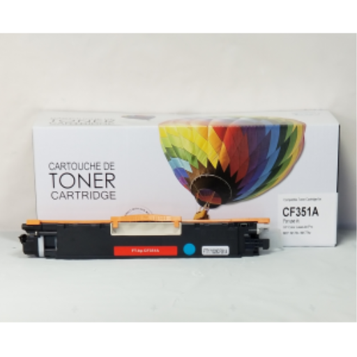 Toner compatible Balloon Brand pour HP CF351A — cyan