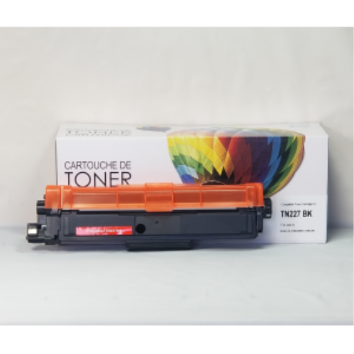 Toner compatible Balloon Brand pour Brother TN227BK — noir, haute capacité, rendement 3 000 pages