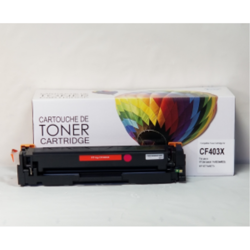 Toner compatible Balloon Brand pour HP CF403X — magenta, haute capacité