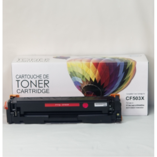 Toner compatible Balloon Brand pour HP / Canon CF503X / 3026C001 — magenta, haute capacité