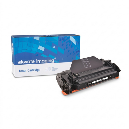 A pure high-resolution hero shot of the Elevate Imaging Compatible HP CF289A toner cartridge, centered on a pure white background.
