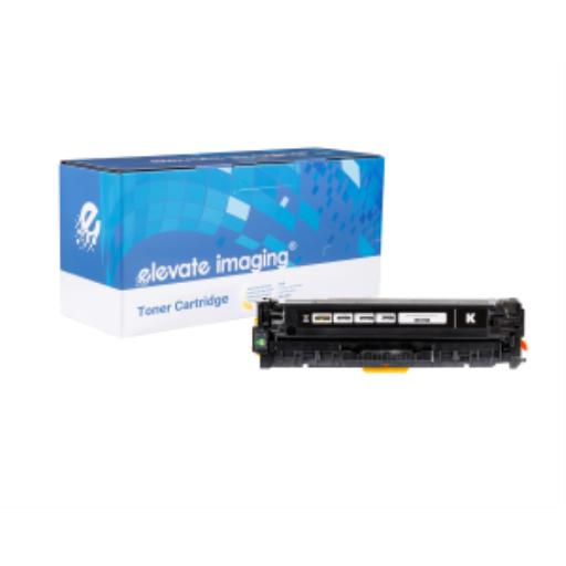 Toner remanufacturé HP CE410A — noir, rendement 2 200 pages