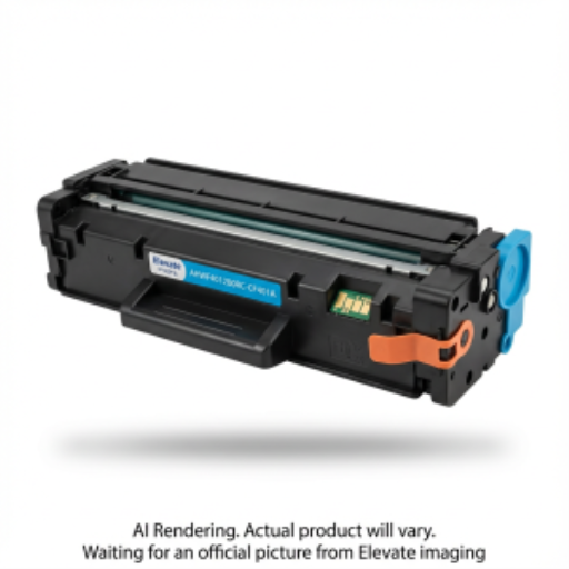 Toner remanufacturé HP CF401A — cyan, rendement 1 400 pages
