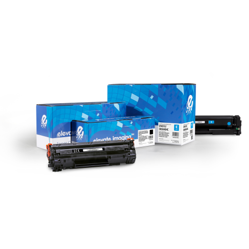 Toner remanufacturé HP CF031A — cyan, rendement 12 500 pages