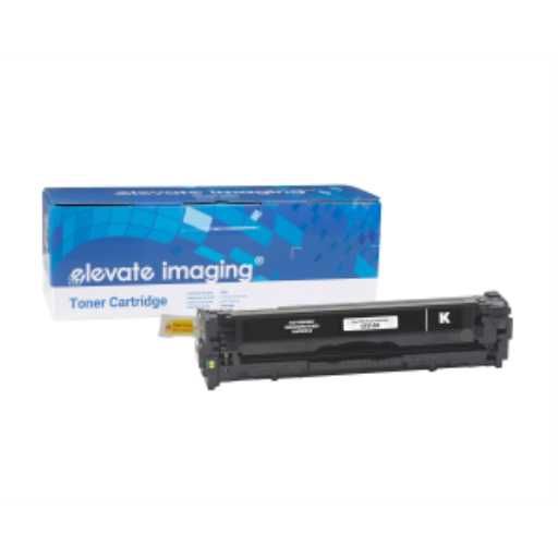 Toner remanufacturé HP CF210X — noir, rendement 2 400 pages