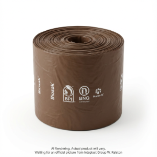 Sacs compostables — 22 x 24 po, réguliers, brun, 20 sacs