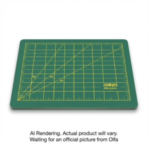 Tapis de coupe double face OLFA RM-6x8-01 — 6 x 8 po, vert