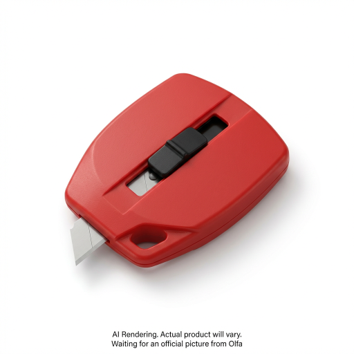 Couteau utilitaire OLFA TK-4R — rouge