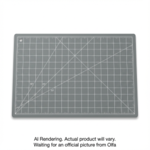Tapis de coupe double face OLFA RM-CG-01/GRY — 12 x 18 po, gris