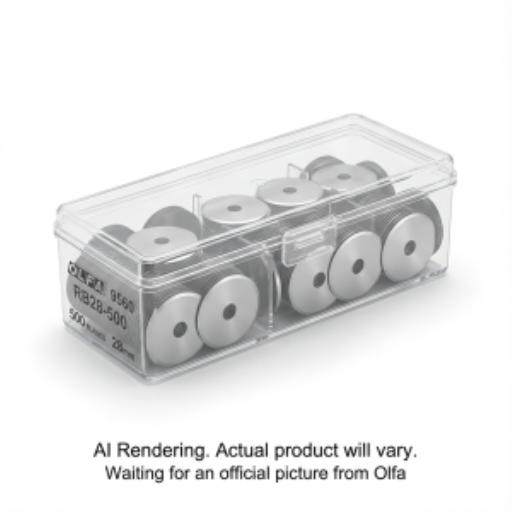 Lames rotatives OLFA RB28-500 — 28 mm, 500 unités