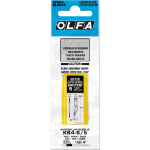 Lames d’art OLFA KB4-S/5 — 5 unités