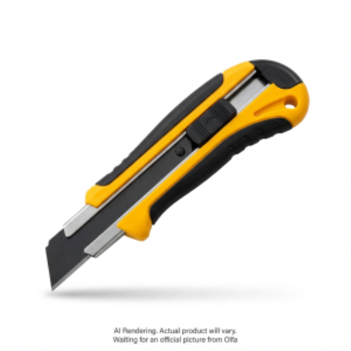 Couteau utilitaire OLFA XH-AL — 25 mm, auto-bloquant, fibre de verre