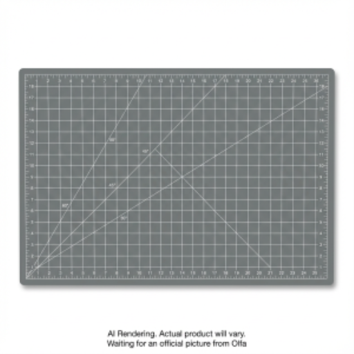 Tapis de coupe double face OLFA RM-MG-01/GRY — 24 x 36 po, gris