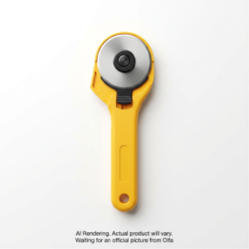 Couteau rotatif OLFA RTY-3/G — 60 mm, manche droit