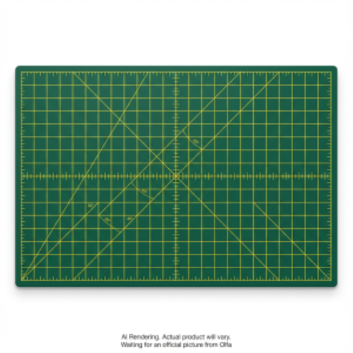 Tapis de coupe double face OLFA RM-MG-01 — 24 x 36 po, vert