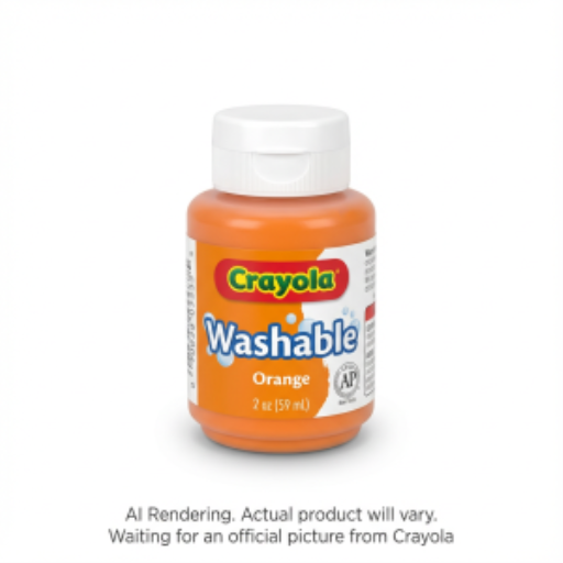 Peinture lavable Crayola — orange, 59 ml