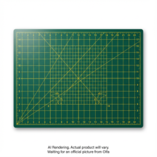Tapis de coupe double face OLFA RM-SG-01 — 18 x 24 po, vert