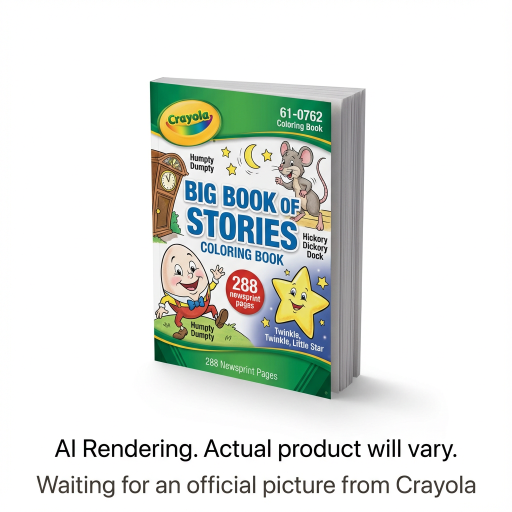 Livre de coloriage Crayola Big Book of Stories — 288 pages