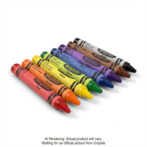 Crayons triangulaires anti-roulement Crayola — 8 couleurs