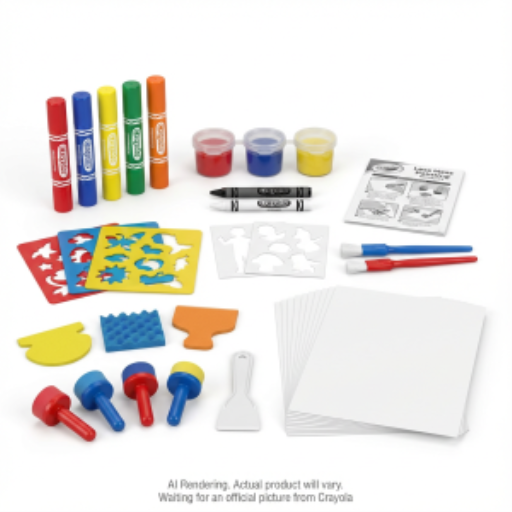 Trousse de peinture Less Mess Crayola