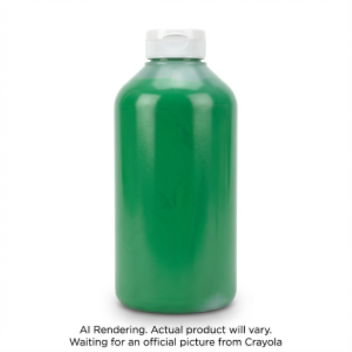Peinture tempera lavable Crayola — vert, 946 ml