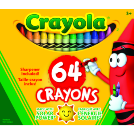 Crayons Crayola — 64 couleurs