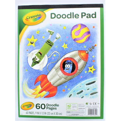 Bloc de dessin Crayola Doodle Pad