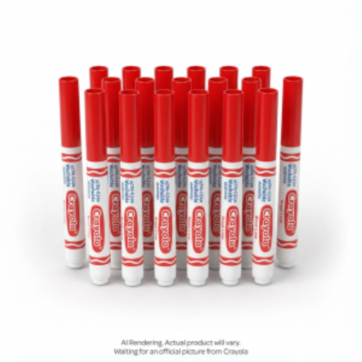 Marqueurs lavables à pointe large Ultra-Clean Crayola — 12 couleurs