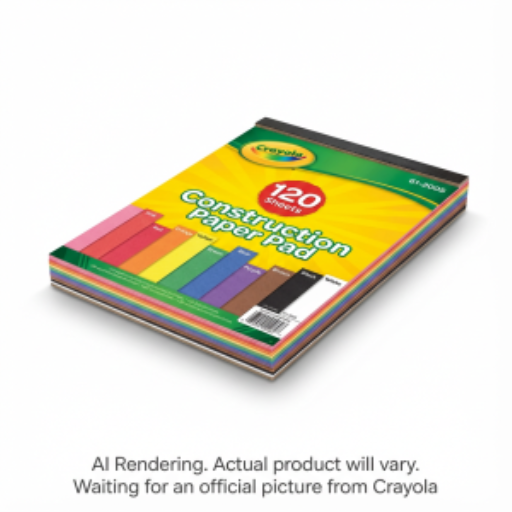 Papier de construction Crayola — 120 feuilles