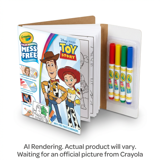 Pages et marqueurs Color Wonder Crayola — Toy Story