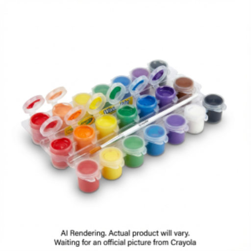 Peinture lavable Crayola — 18 couleurs