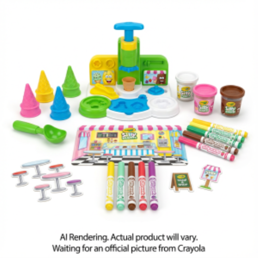Ensemble Silly Scents Ice Cream Parlor Crayola